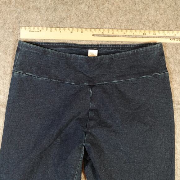 J. Jill Jeans Womens Extra Small Indigo Jeggings Skinny Stretch Blue Cropped 23" - Picture 2 of 10